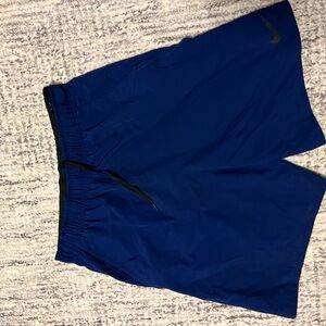 Nike Men's Royal Blue Athletic Shorts